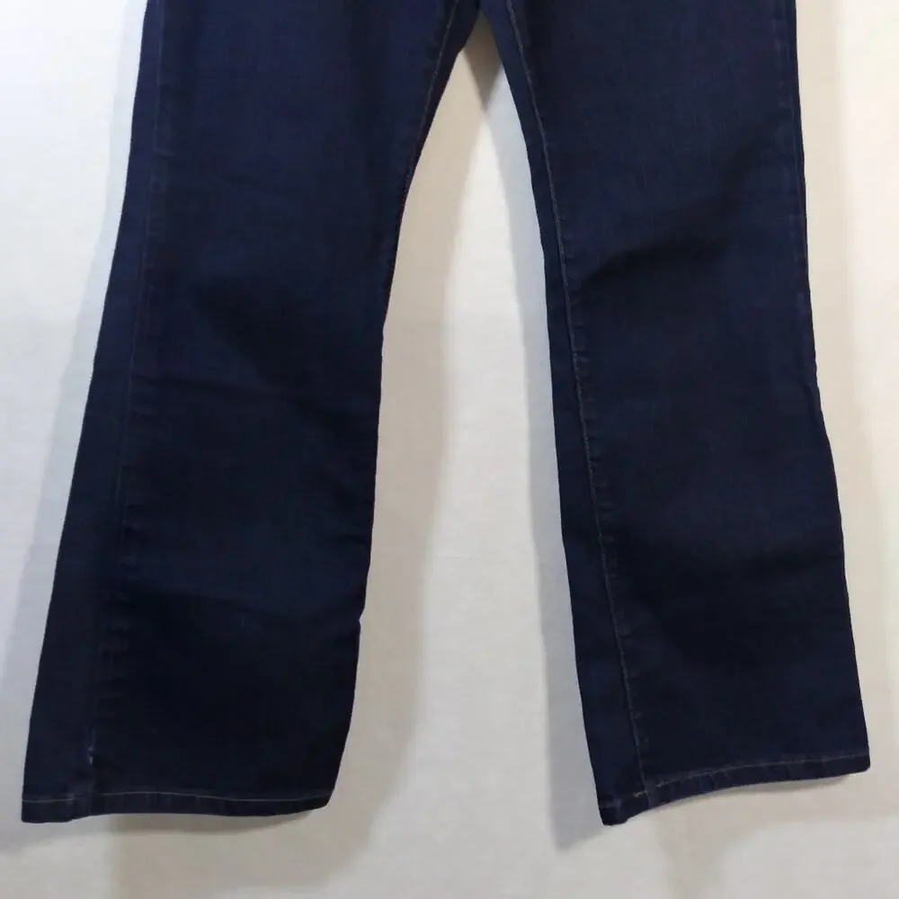 Tommy Jeans Dark Blue Flare Leg Y2K Low Rise Size 9